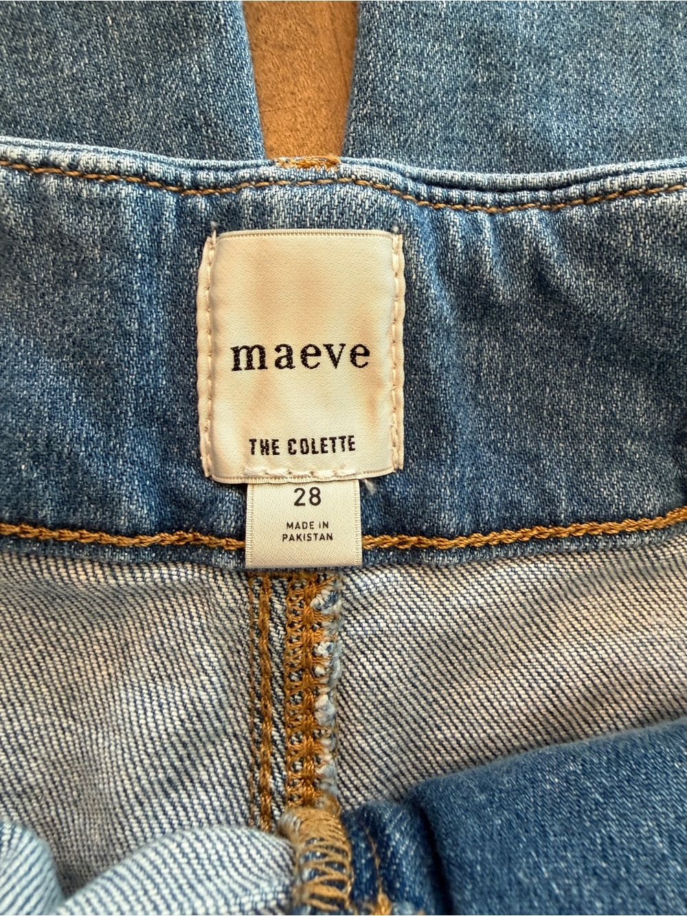 Maeve Colette High-Rise Wide-Leg Full-Length Jeans - Picture 4 of 5
